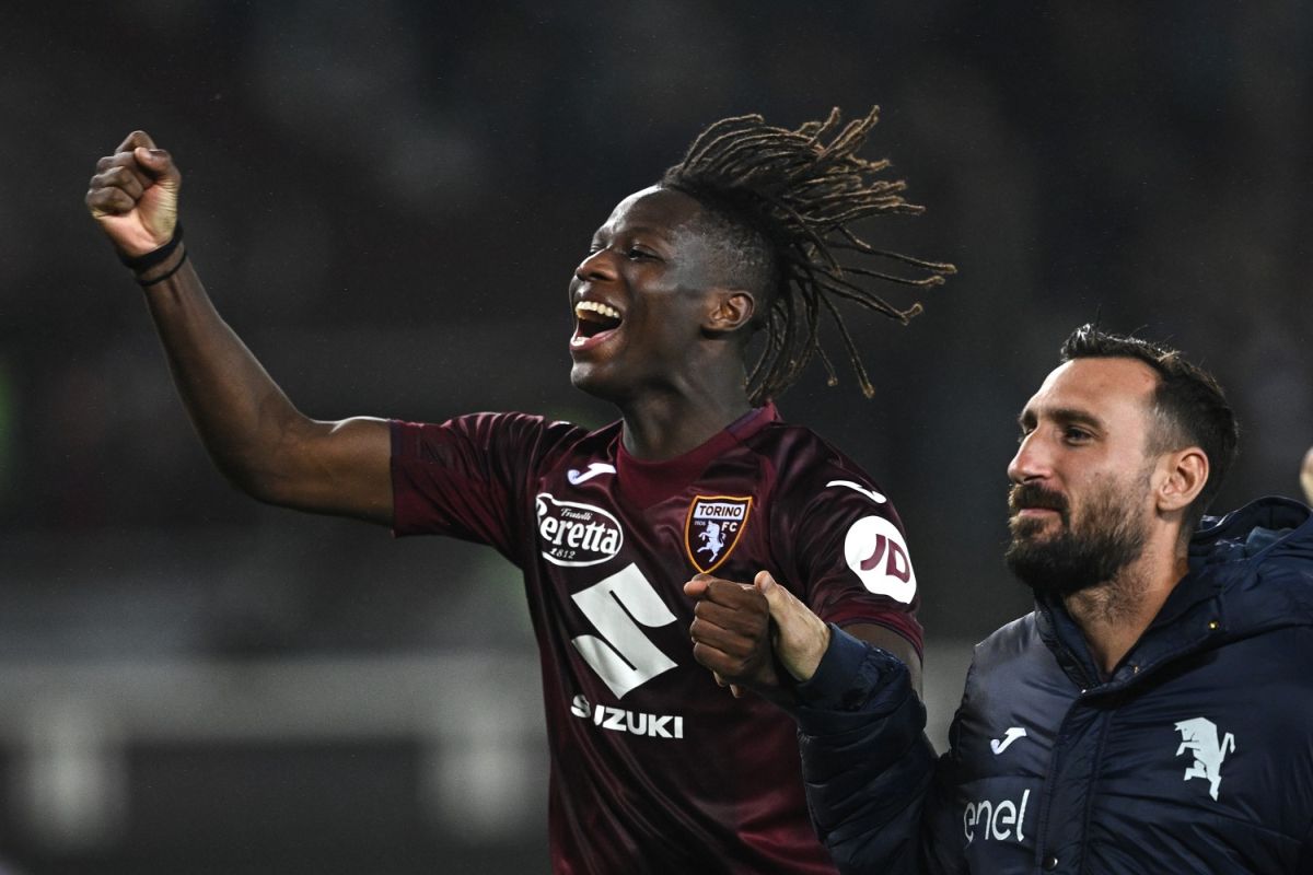 Njie: primo gol in Serie A e il Torino ritrova vittoria Njie: primo gol in Serie A e il Torino ritrova vittoria