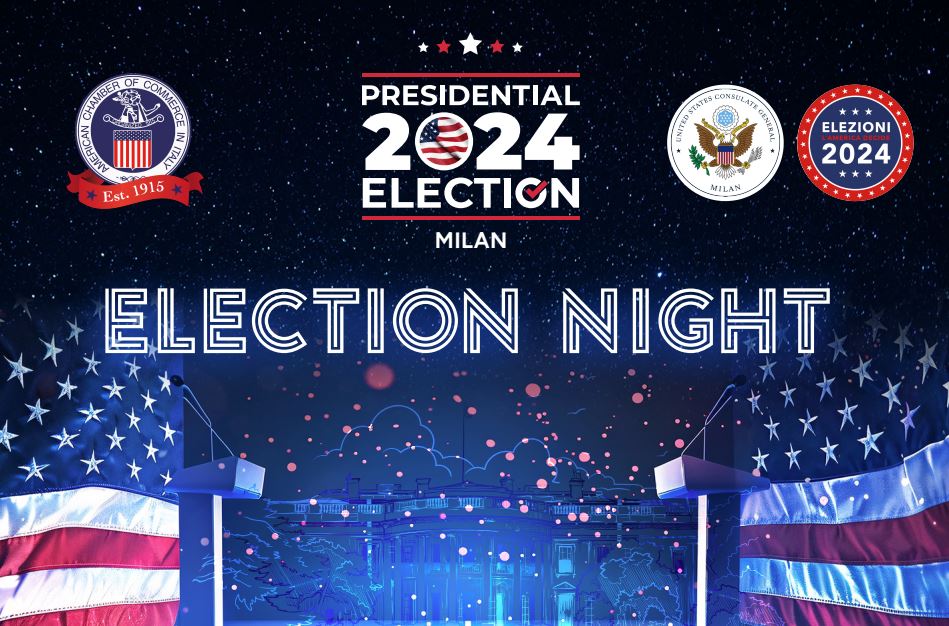 AmCham Italy, a Milano il 5 novembre la Presidential Election Night 2024 AmCham Italy, a Milano il 5 novembre la Presidential Election Night 2024