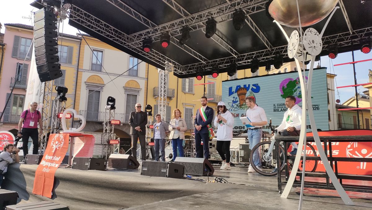 “Cuori Olimpici” tocca Lodi, tappa all’insegna dell’inclusione “Cuori Olimpici” tocca Lodi, tappa all’insegna dell’inclusione
