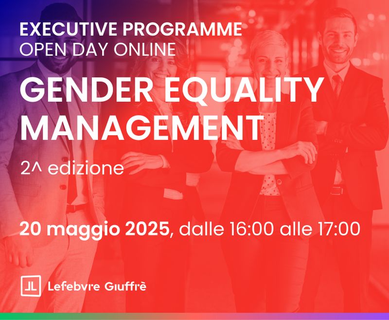 Pari opportunità in azienda, torna il master in Gender Equality Pari opportunità in azienda, torna il master in Gender Equality
