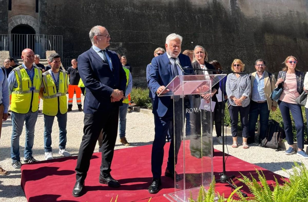 Anas, riqualificato il Fossato di Castel Sant’Angelo a Roma Anas, riqualificato il Fossato di Castel Sant’Angelo a Roma