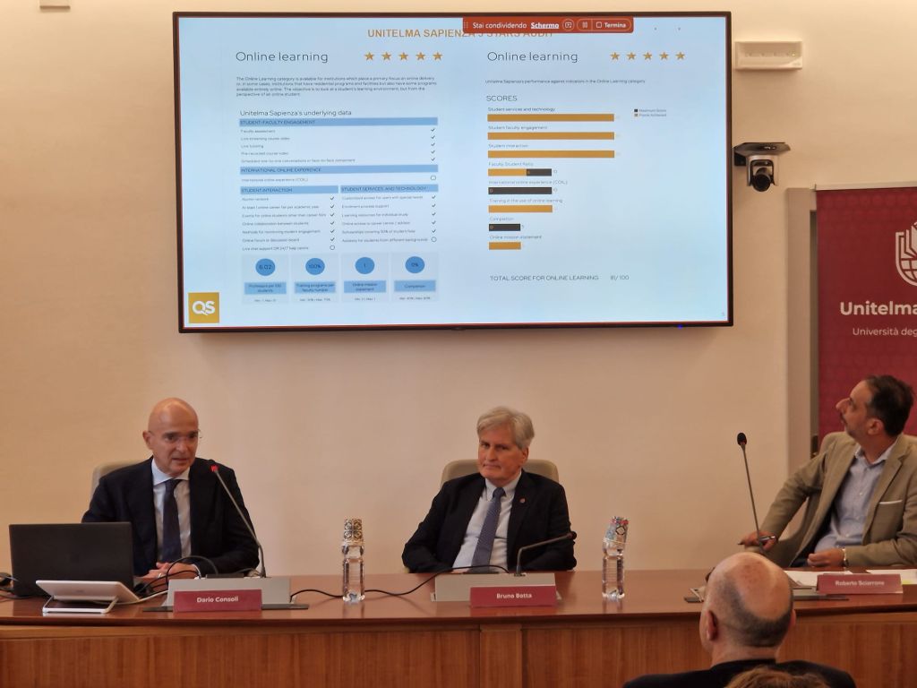 Ranking universitari, riconoscimento internazionale per UnitelmaSapienza Ranking universitari, riconoscimento internazionale per UnitelmaSapienza