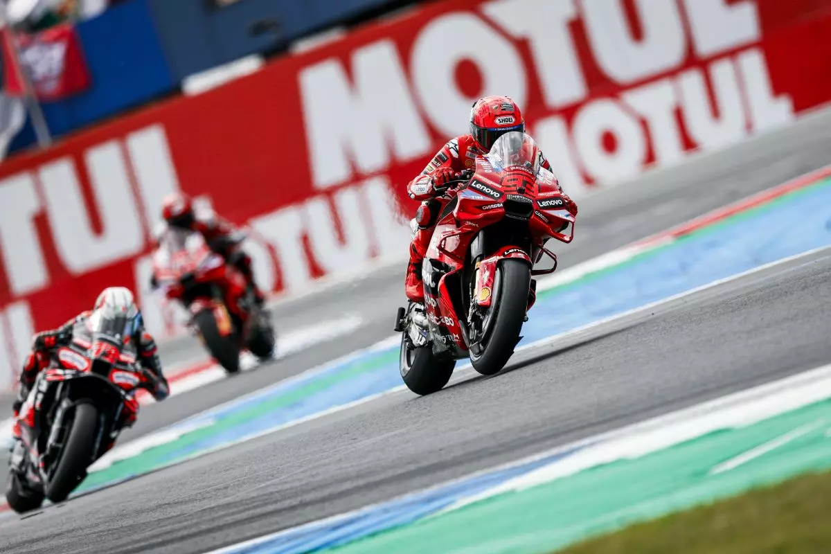 Marc Marquez vince ad Assen davanti a Bezzecchi e Bagnaia Marc Marquez vince ad Assen davanti a Bezzecchi e Bagnaia