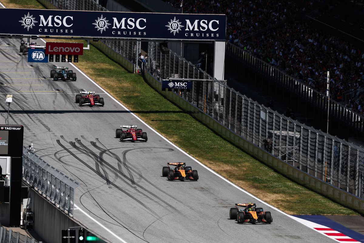 Doppietta McLaren Norris-Piastri in Austria, 3° Leclerc Doppietta McLaren Norris-Piastri in Austria, 3° Leclerc
