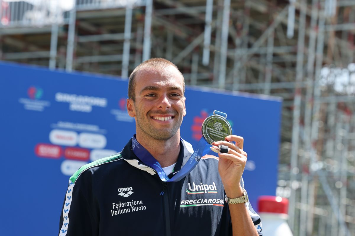 Ai Mondiali di Singapore Paltrinieri e Taddeucci d’argento nelle 5 km Ai Mondiali di Singapore Paltrinieri e Taddeucci d’argento nelle 5 km