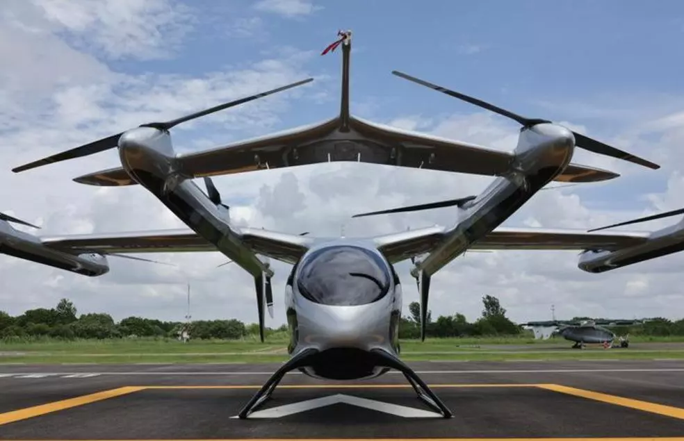 Da una startup cinese un velivolo elettrico a decollo verticale Da una startup cinese un velivolo elettrico a decollo verticale