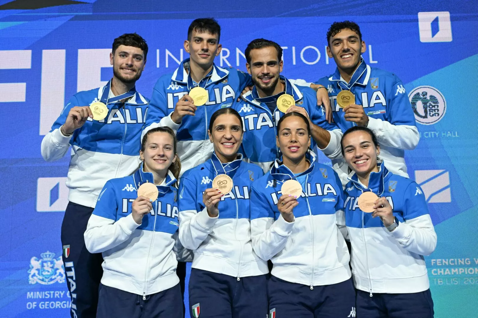 Mondiali scherma: sciabola a squadre d’oro, fioretto donne bronzo Mondiali scherma: sciabola a squadre d’oro, fioretto donne bronzo