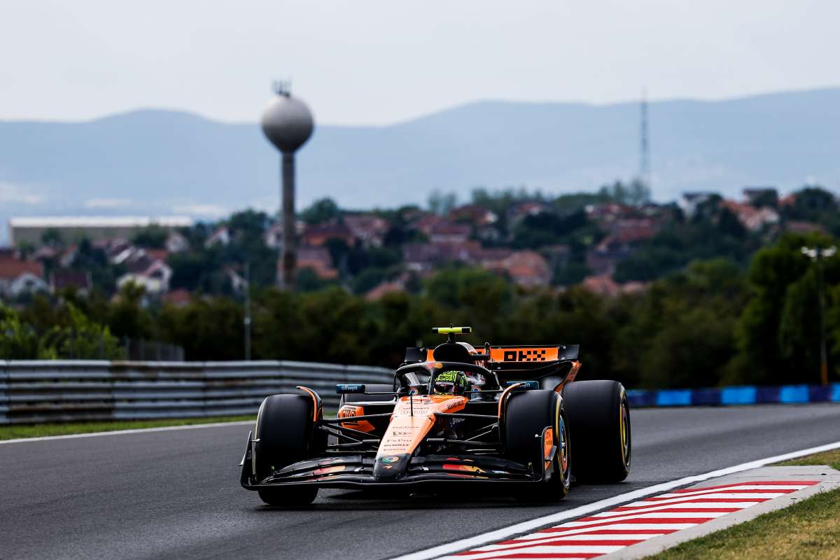 Norris domina le libere del Gp di Ungheria, Leclerc terzo Norris domina le libere del Gp di Ungheria, Leclerc terzo