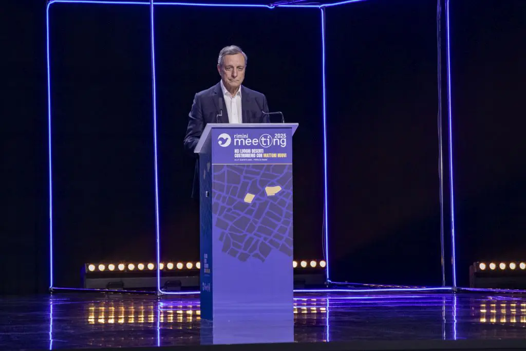 Draghi “Dall’Ucraina a Gaza, Ue marginale e spettatrice” Draghi “Dall’Ucraina a Gaza, Ue marginale e spettatrice”