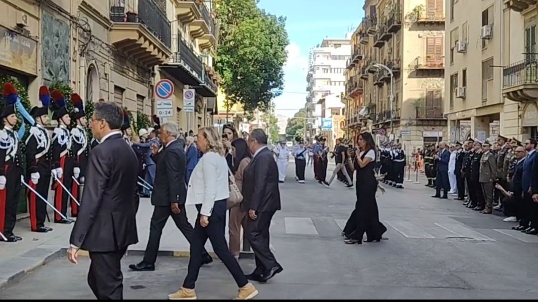 Palermo ricorda il generale Dalla Chiesa, presente Piantedosi Palermo ricorda il generale Dalla Chiesa, presente Piantedosi