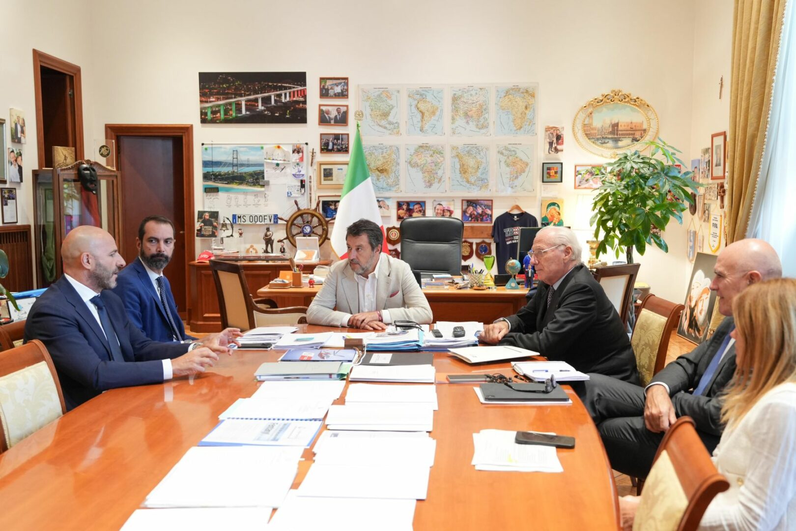 Ponte sullo stretto, Salvini incontra il sindaco di Messina Ponte sullo stretto, Salvini incontra il sindaco di Messina