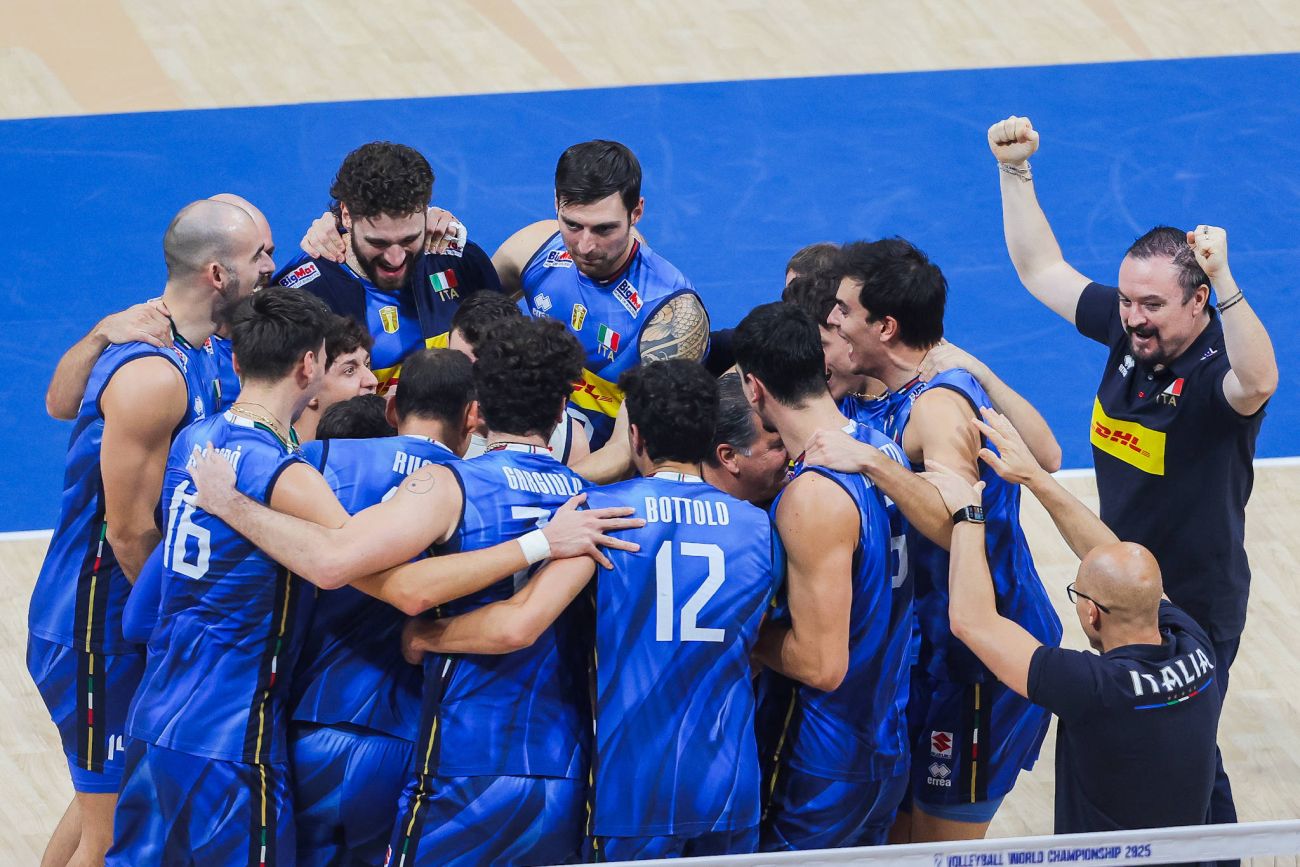 L’Italvolley maschile sul tetto del mondo, battuta 3-1 la Bulgaria