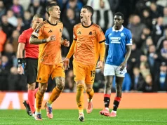 La Roma vince a Glasgow 2-0, reti di Soulè e Pellegrini