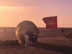 Cina: arrivati a Pechino gli astronauti della Shenzhou-20