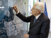 Mattarella visita azzurri al villaggio olimpico “Esserci già un successo”