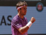 Cobolli ai quarti del Roland Garros, Svajda ko in quattro set