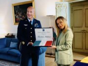 Spazio, Meloni riceve Parmitano “Conferma l’eccellenza italiana del settore”