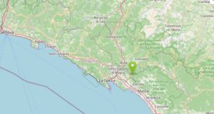 Scossa di terremoto di magnitudo 3.7 in provincia Massa e Carrara, nessun danno