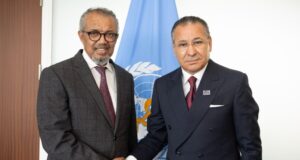 Ghribi incontra il Direttore Generale OMS, focus sulle sfide della salute globale